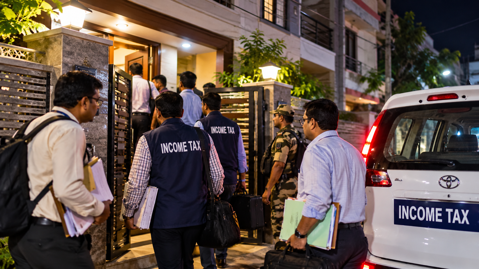 জগদ্দলের প্রাক্তন বিধায়ক সোমনাথ শ্যামের নৈহাটির বাড়িতে আয়কর দফতরের তল্লাশি